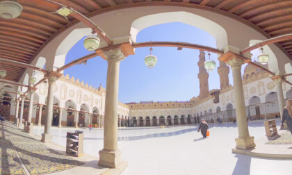 8K VR 180 Egypt Cairo Al Ahzar Mosque