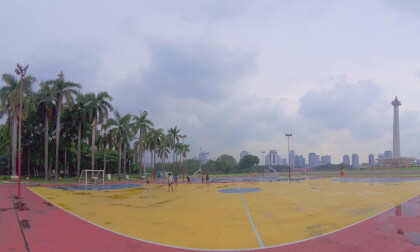 8K VR 180 Indonesia Jakarta Fifa Street :)