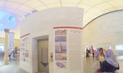 8K VR 180 Egypt Cairo national museum of egyptian civilisation