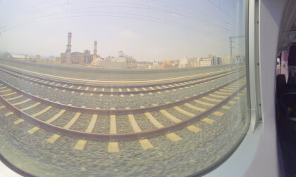 8K VR 180 Mecca to Medina High Speed Train 300 kmh