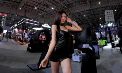 Model 敏敏 at Dongguan Ait