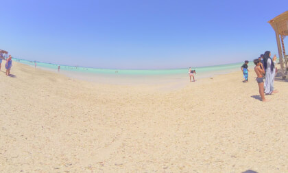8K VR 180 Egypt Hurghada boat tour