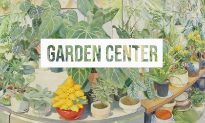 (3d VR)The flower market feels just like stepping into a botanical garden.