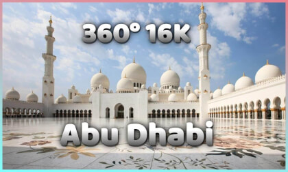 360° 16K Abu Dhabi | أبو ظبي | 阿布扎比 | 아부자비 | アブダビ
