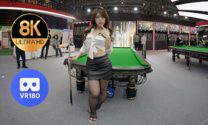 This Girl Has Impressive Billiard Skills