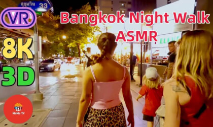 [FREE] ASMR Bangkok Night Walk