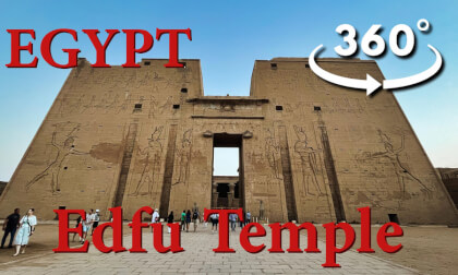 360° Tour of Edfu Temple in Egypt