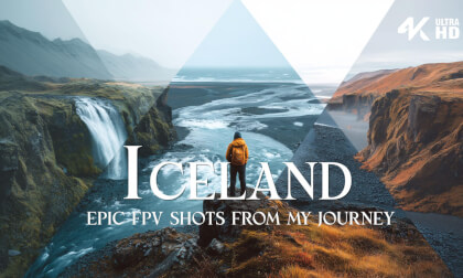 Best FPV Shots from My Iceland Journey in 4k VR… Almost Lost My Drone!