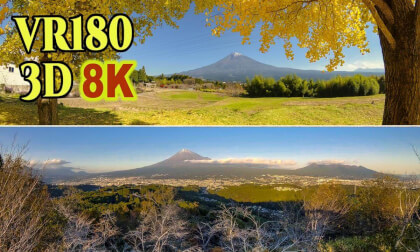 Mount Fuji in autumn,view from the Shizuoka Prefecture side in JAPAN