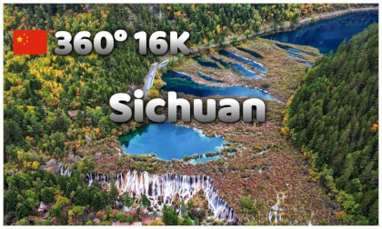 360° 16K Sichuan | 四川 | 사천 | しせんしょう