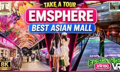Inside EmSphere Bangkok — The Best Asian Mall in Bangkok Walkthrough | VR180 8K 3D