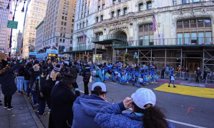 NYC ticker tape parade for the champion of the women's soccer league - FC Gotham