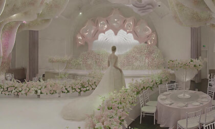 Wedding Auditorium show part2  3DVR/8K/180