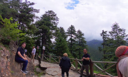 8K VR 180 Turkey Trabzon Sumela historic 4th century orthodox Monastery