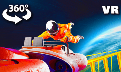 VR 360° SPACE ROLLER COASTER || Virtual Reality VR 360° SPACE ROLLER COASTER || Virtual Reality