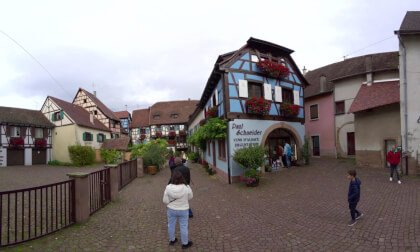 Photo tour through Eguisheim