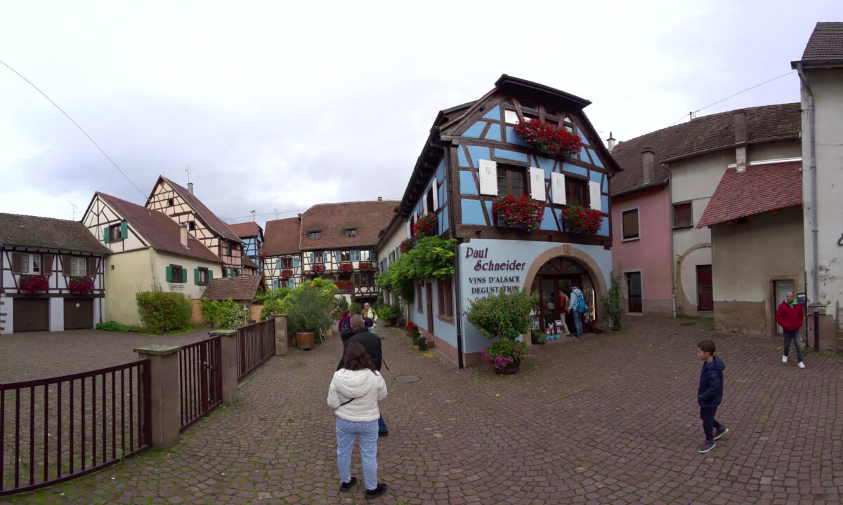 Photo tour through Eguisheim