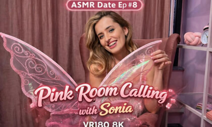 🎧 ASMR Date Ep #8 — Pink Room Calling 📞💖 with Sonia 💋 VR180 8K