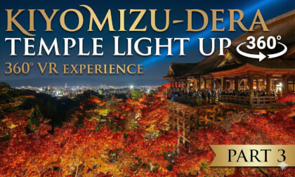 Descending From the Kiyomizu Stage in 360° | Exploring Beneath the Temple (Part 3)
