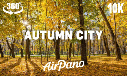 Autumn City. 10K VR Meditation