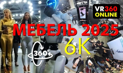 «Москва-Мебель 2025» 6K VR video 360 Выставка Мебель Москва 2025  видео для vr очков 360