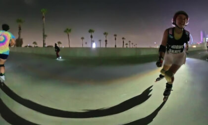Spiral Downhill Escape at the LA Convention Center