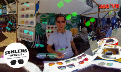 Sunlens Tinting Station @ Berlin Fleamarket VR Video Sunlens Tinting Station @ Berlin Fleamarket VR