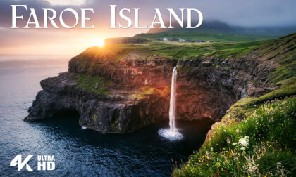 Faroe Islands in 4K VR – Discover Dramatic Cliffs, Waterfalls & Charming Villages