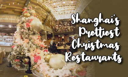Shanghai's most beautiful Christmas restaurant – the festive vibe is off the charts! Absolutely obsessed 😍