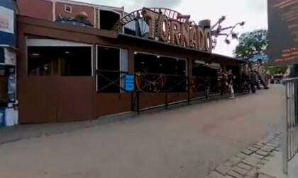 VR 360 Tornado Roller Coaster On Ride POV Bakken Denmark 2023 08 05 - JohnYChen (1080p, h264)