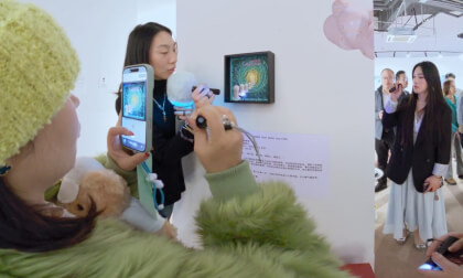 "The Wonderful Illusion of Ephemera Rotas" by interdisciplinary artist Liu Xiangyun