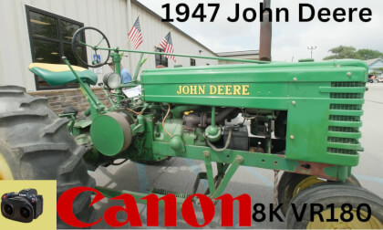 1947 John Deere 4th of July Car Show Hancock Fairgrounds Findlay Ohio 2023 Canon 8K60 VR180 VR Video 1947 John Deere 4th of July Car Show Hancock Fairgrounds Findlay Ohio 2023 Canon 8K60 VR180 VR