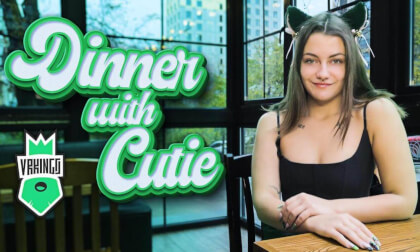 Dinner with cutie)