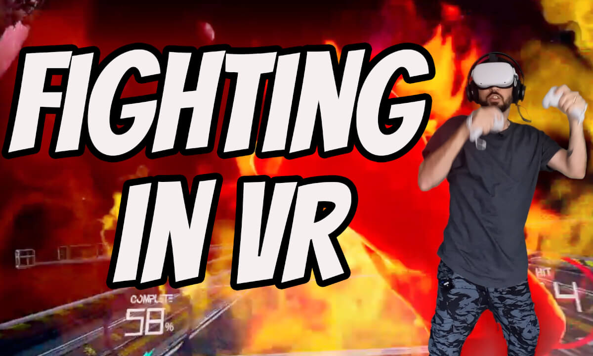 I went FIGHTING in VR and punched everything