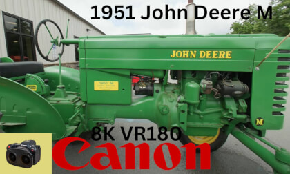 1951 John Deere M 4th of July Car Show Hancock Fairgrounds Findlay Ohio 2023 Canon 8K60 VR180 VR Video 1951 John Deere M 4th of July Car Show Hancock Fairgrounds Findlay Ohio 2023 Canon 8K60 VR180 VR