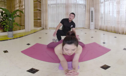 Ep.2，My Fitness Girlfriend : Gentle Stretching part1, 3DVR/180