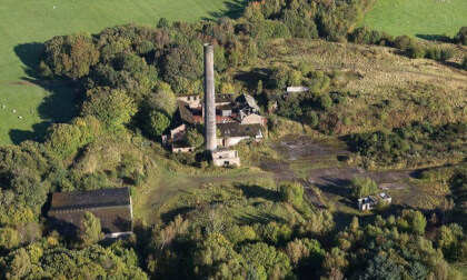 Fly around the old Craigend Brickworks