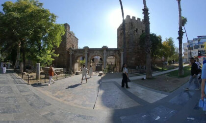 [VR180] Turkey, Antalya, walking