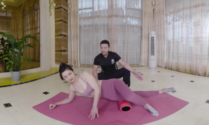 Ep.3，My Fitness Girlfriend : Gentle Stretching part2, 3DVR/180