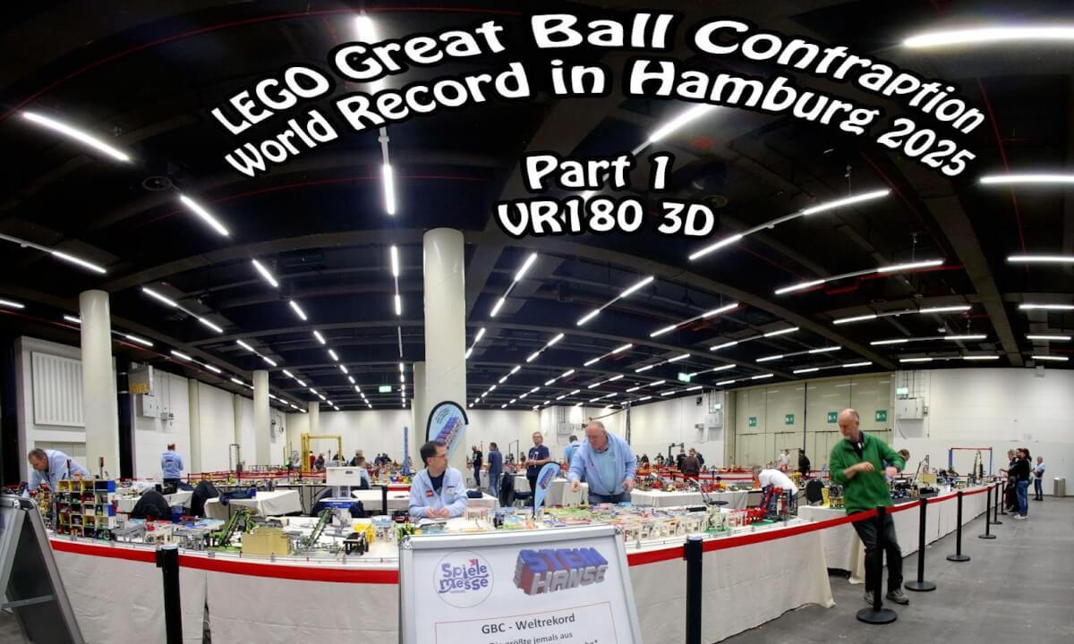 LEGO Great Ball Contraption World Record (Hamburg 2025) - part 1