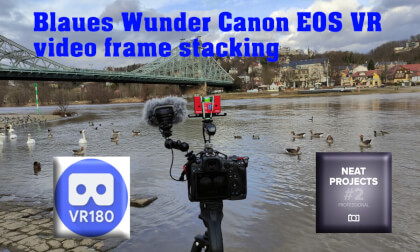 Blaues Wunder Canon VR180 frame stacking Blaues Wunder Canon VR180 frame stacking