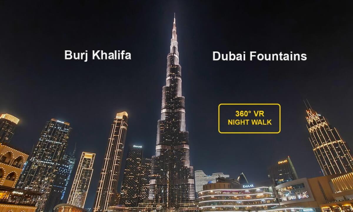 Dubai Mall and Burj Khalifa 360 walk