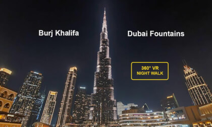 Dubai Mall and Burj Khalifa 360 walk