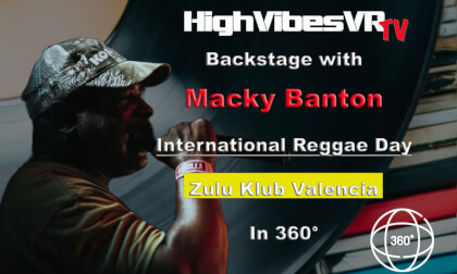 Backstage with Macky Banton in 360 - International Reggae Day Backstage with Macky Banton in 360 - International Reggae Day