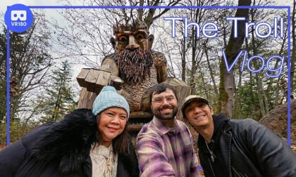 Vlog: Visiting the Troll on Vashon Island