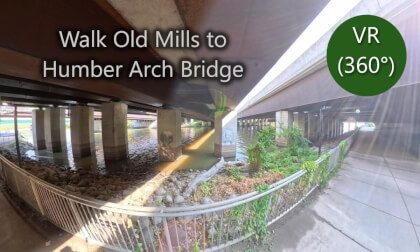 VR Walk Along the Humber River | Toronto