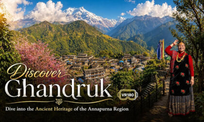 Walk Inside Ancient GHANDRUK With Me – Real Village Life Under Giant Himalaya Mountains!