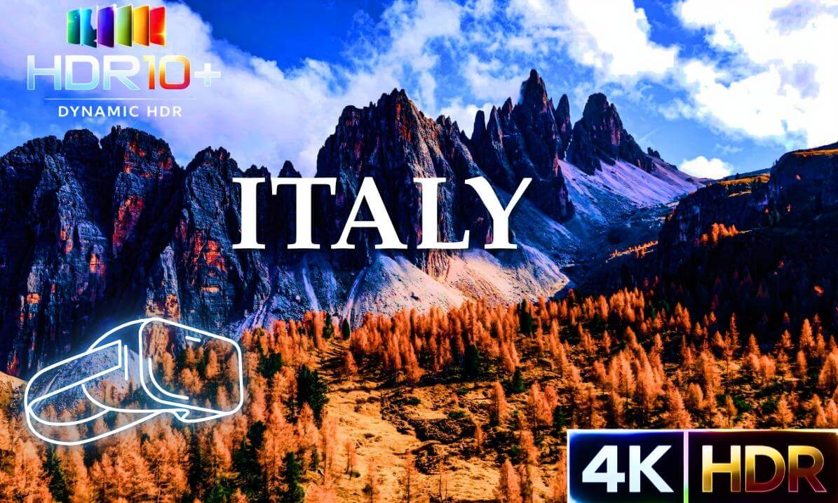 ITALY 4K HDR 60FPS