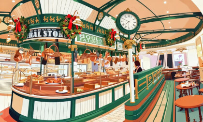 Vintage Internet-famous Bakery