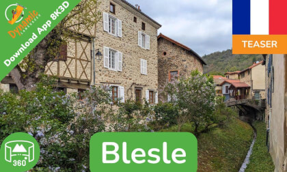 Blesle | Learn French in VR | 360 8K3D Teaser | DYNAMIC LANGUAGES